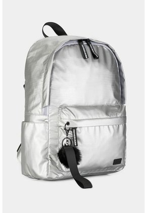 Morral Astor Para Mujer En Lona Encerada Con Gravado En Colores Metalizados De Moda Morral Astor Para Mujer En Lona Encerada Con Gravado En Colores Metalizados De Moda Plata NAPPA