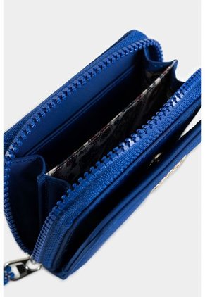 Billetera Davenport En Textil Tarjetero Y Monedero Independiente Billetera Davenport En Textil Tarjetero Y Monedero Independiente Azul NAPPA