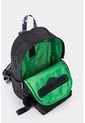Morral Astor En Lona Con Tiras Estampadas Morral Astor En Lona Con Tiras Estampadas Negro NAPPA de Nappa