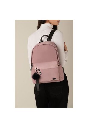Bolso Para Mujer Tipo Tula Morral En Textil Astor. Bolso Para Mujer Tipo Tula Morral En Textil Astor. Rosado NAPPA
