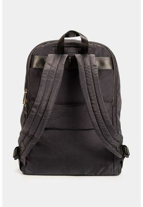 Bolso Tipo Tula Morral Para Mujer En Lona Con Cierres Metalicos Frontales Y Compartimento Tipo Lonchera Bolso Tipo Tula Morral Para Mujer En Lona Con Cierres Metalicos Frontales Y Compartimento Tipo Lonchera Gris NAPPA