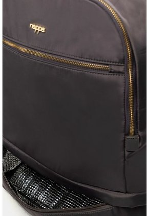 Bolso Tipo Tula Morral Para Mujer En Lona Con Cierres Metalicos Frontales Y Compartimento Tipo Lonchera Bolso Tipo Tula Morral Para Mujer En Lona Con Cierres Metalicos Frontales Y Compartimento Tipo Lonchera Gris NAPPA