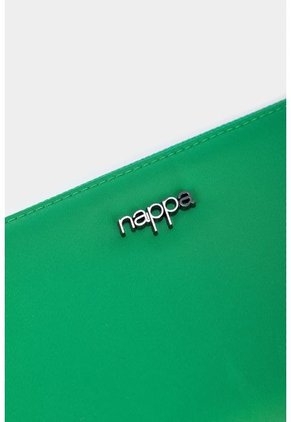 Billetera Portachequera Harrington Para Mujer En Lona Billetera Portachequera Harrington Para Mujer En Lona Verde NAPPA