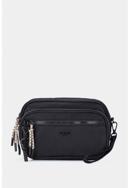 Cosmetiquera Harrington Para Mujer En Lona Cosmetiquera Harrington Para Mujer En Lona Negro NAPPA