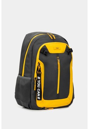 Bolso Para Hombre Tipo Tula Morral En Lona Con Sistema De Malla Para Casco Bolso Para Hombre Tipo Tula Morral En Lona Con Sistema De Malla Para Casco Gris NAPPA