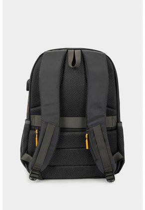 Bolso Para Hombre Tipo Tula Morral En Lona Con Sistema De Malla Para Casco Bolso Para Hombre Tipo Tula Morral En Lona Con Sistema De Malla Para Casco Gris NAPPA