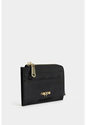 Portatarjetas Documentos Linar Pequeño En Textil Portatarjetas Documentos Linar Pequeño En Textil Negro NAPPA