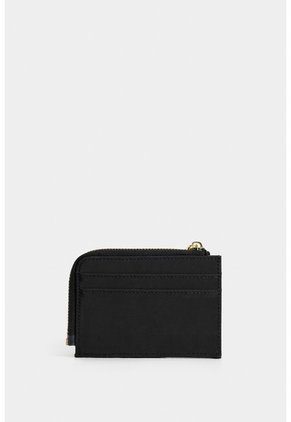 Portatarjetas Documentos Linar Pequeño En Textil Portatarjetas Documentos Linar Pequeño En Textil Negro NAPPA