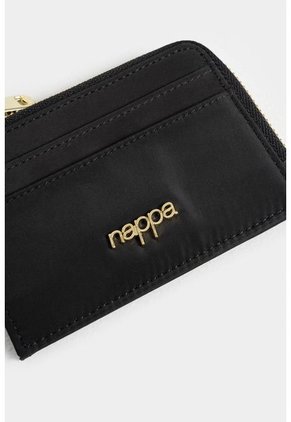 Portatarjetas Documentos Linar Pequeño En Textil Portatarjetas Documentos Linar Pequeño En Textil Negro NAPPA