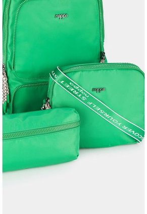 Tula Morral Tamar Harrington Con Compartimentos Removible Tula Morral Tamar Harrington Con Compartimentos Removible Verde NAPPA