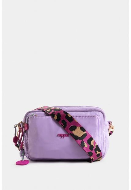 Riñonera Davenport En Textil Convertible A Bandolera Riñonera Davenport En Textil Convertible A Bandolera Lila NAPPA