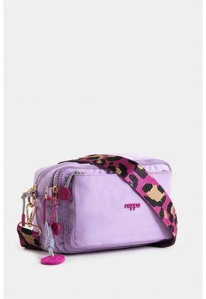 Riñonera Davenport En Textil Convertible A Bandolera Riñonera Davenport En Textil Convertible A Bandolera Lila NAPPA