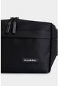 Bolso Para Hombre Tipo Riñonera En En Lona Bolso Para Hombre Tipo Riñonera En En Lona Negro NAPPA de Nappa
