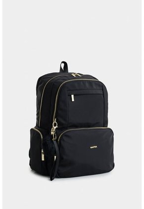 Bolso Para Mujer Tipo Morral En Textil Shay Bolso Para Mujer Tipo Morral En Textil Shay Negro NAPPA