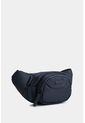 Bolso Tipo Riñonera Para Hombre En Lona Con Bolsillo Frontal Bolso Tipo Riñonera Para Hombre En Lona Con Bolsillo Frontal Azul NAPPA de Nappa