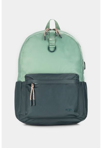 Bolso Tipo Tula Morral Basico En Textil En Bloques De Color Bolso Tipo Tula Morral Basico En Textil En Bloques De Color Verde NAPPA