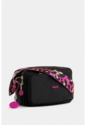 Riñonera Davenport En Textil Convertible A Bandolera Riñonera Davenport En Textil Convertible A Bandolera Negro NAPPA