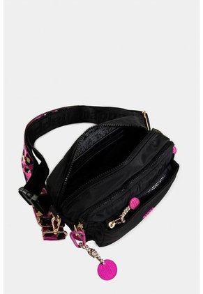 Riñonera Davenport En Textil Convertible A Bandolera Riñonera Davenport En Textil Convertible A Bandolera Negro NAPPA