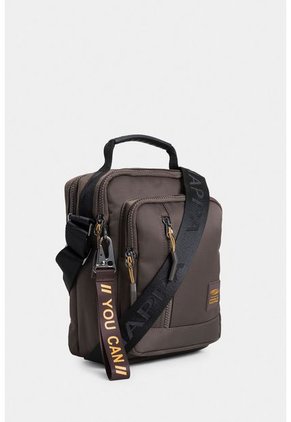 Bandolera Galvyn Vit Con Cierres Impermeables Bandolera Galvyn Vit Con Cierres Impermeables Tabaco NAPPA