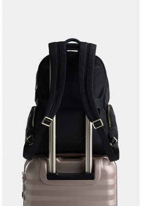 Bolso Tipo Tula Morral En Lona Con Llavero En Sintetico