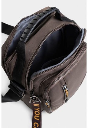 Bandolera Galvyn Vit Con Cierres Impermeables Bandolera Galvyn Vit Con Cierres Impermeables Tabaco NAPPA