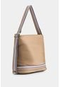 Bolso Tipo Shopping Mediano Con Cierre Principal Y Tiras Convertibles Bolso Tipo Shopping Mediano Con Cierre Principal Y Tiras Convertibles Crema NAPPA de Nappa