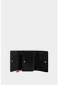 Billetera Fold Davenport En Textil Con Tapa Billetera Fold Davenport En Textil Con Tapa Negro NAPPA de Nappa