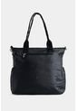 Bolso Tipo Shopping Grande Con Bolsillo Frontal Bolso Tipo Shopping Grande Con Bolsillo Frontal Negro NAPPA de Nappa