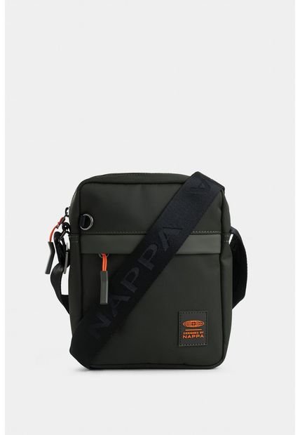 Bolso Tipo Manos Libres Mediano Básico Bolso Tipo Manos Libres Mediano Básico Verde NAPPA