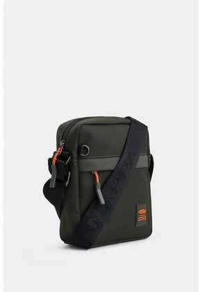 Bolso Tipo Manos Libres Mediano Básico Bolso Tipo Manos Libres Mediano Básico Verde NAPPA