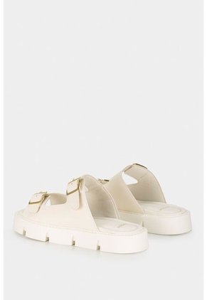 Sandalia Plana Tipo Birken Para Mujer En Sintetico