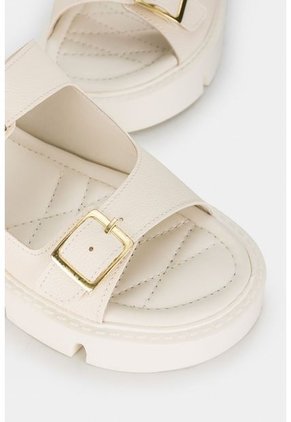 Sandalia Plana Tipo Birken Para Mujer En Sintetico