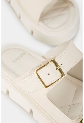 Sandalia Plana Tipo Birken Para Mujer En Sintetico