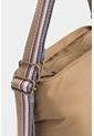 Bolso Tipo Shopping Mediano Con Cierre Principal Y Tiras Convertibles Bolso Tipo Shopping Mediano Con Cierre Principal Y Tiras Convertibles Crema NAPPA de Nappa