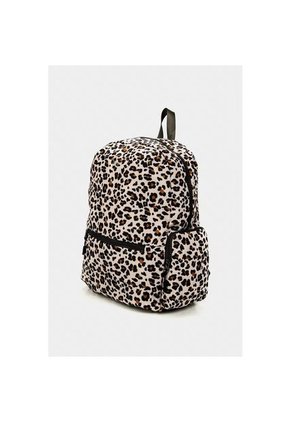 Bolso Tipo Tula Morral Para Mujer En Lona, Expandible En Diferentes Estampados Bolso Tipo Tula Morral Para Mujer En Lona, Expandible En Diferentes Estampados Miel NAPPA