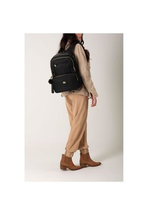 Bolso Para Mujer Tipo Morral En Textil Shay Bolso Para Mujer Tipo Morral En Textil Shay Negro NAPPA