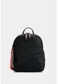 Bolso Tipo Morral Pequeño Bolso Tipo Morral Pequeño Negro NAPPA de Nappa