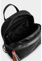 Bolso Tipo Morral Pequeño Bolso Tipo Morral Pequeño Negro NAPPA de Nappa