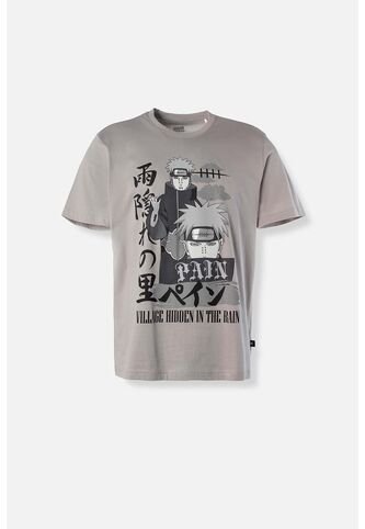 Camiseta De Naruto Shippuden Regular Fit Para Hombre XS NARUTO
