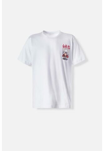 Camiseta De Naruto Shippuden Oversized Fit Para Hombre NARUTO