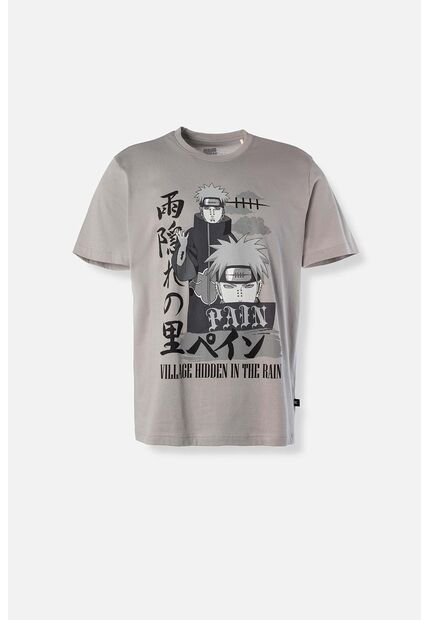 Camiseta De Naruto Shippuden Regular Fit Para Hombre M