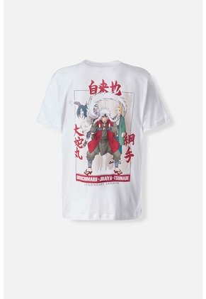 Camiseta De Naruto Shippuden Oversized Fit Para Hombre L
