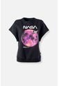 Camiseta De Nasa Regular Fit Para Mujer S de NASA