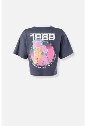 Camiseta De Nasa Boxy Fit Para Mujer XS