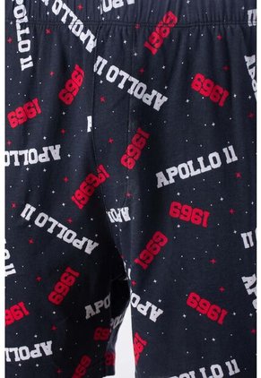 Pijama De Nasa Con Pantalón Corto Para Hombre XS