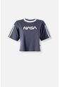 Camiseta De Nasa Boxy Fit Para Mujer M de NASA