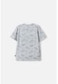 Camiseta De Nasa Manga Corta Gris Para Niño 10 de NASA