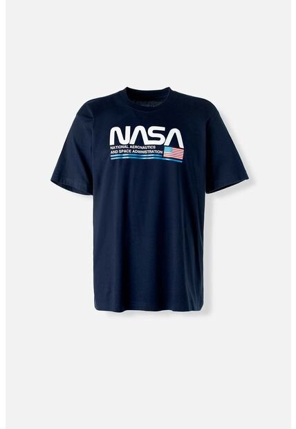 Camiseta De La Nasa Regular Fit Para Hombre L