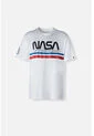 Camiseta De La NASA Blanca Manga Corta Para Hombre L de NASA