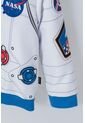 Chaqueta De La Nasa Abierto Blanca Y Azul Para Niño 2T A 5T 5T de NASA